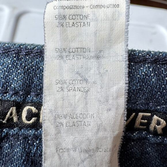 Vintage Y2K GIANNI VERSACE COUTURE Low-Rise Jeans - Picture 11 of 12